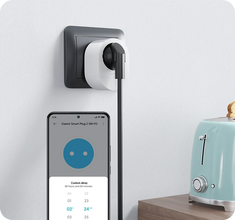 Wtyczka Xiaomi Smart Plug 2 harmonogram